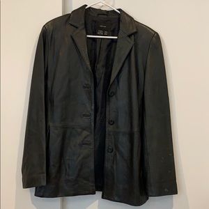 ZARA woman Leather Jacket